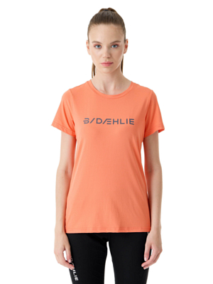 Футболка беговая Bjorn Daehlie T-Shirt Focus Wmn Persimmon