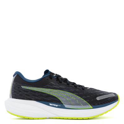 Кроссовки Puma Deviate Nitro 2 Black/Ocean Tropic/Lime Pow