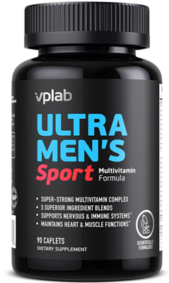 Мультивитамины vplab комплекс для укрепления мужского организма Ultra Mens Sport, 90 капс