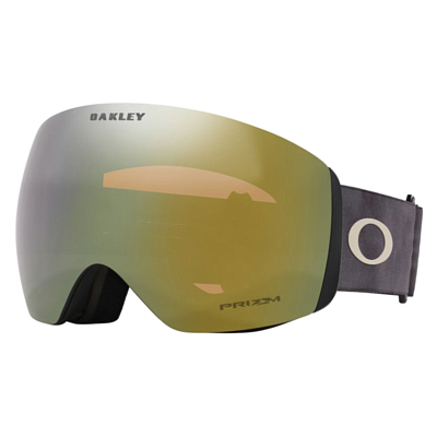 Маска горнолыжная OTG Oakley Flight Deck L Grey Smoke/Prizm Sage Gold Iridium