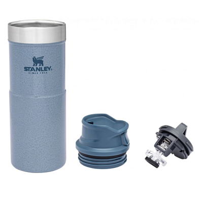 Термокружка Stanley The Trigger-Action Travel Mug 0,35L Hammertone Ice