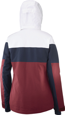 Куртка горнолыжная SALOMON Slalom Jkt W White/Night Sky/Pomegranate