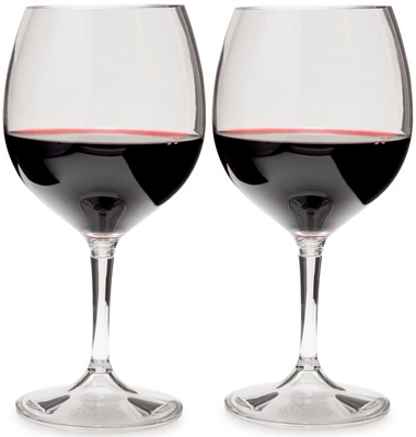 Набор бокалов GSI Nesting Wine Glass Set Red