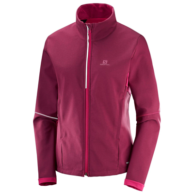 Куртка беговая SALOMON Agile Softshell W Purple