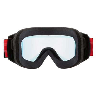 Маска горнолыжная OTG Salice 105DARWF Black/Red/Darw Clear S1