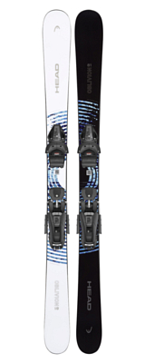 Горные лыжи с креплениями HEAD Oblivion Jr+SX TEAM 9.0 GW CA BR 95 [D] Black-White-Blue