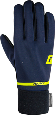 Перчатки REUSCH Hike & Ride Stormbloxx Touch-Tec Night Sky/Safety Yellow