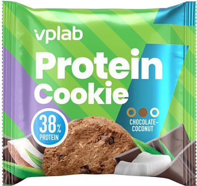 Печенье vplab Protein Cookie шоколад-кокос