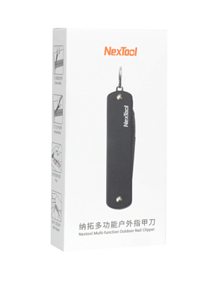 Мультиинструмент NexTool Outdoor Multi Functional Nail Clipper Black