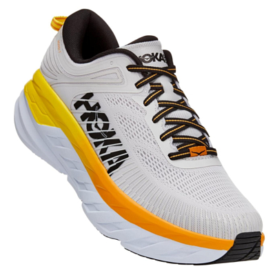 Кроссовки Hoka Bondi 7 Nimbus Cloud/Radiant Yellow