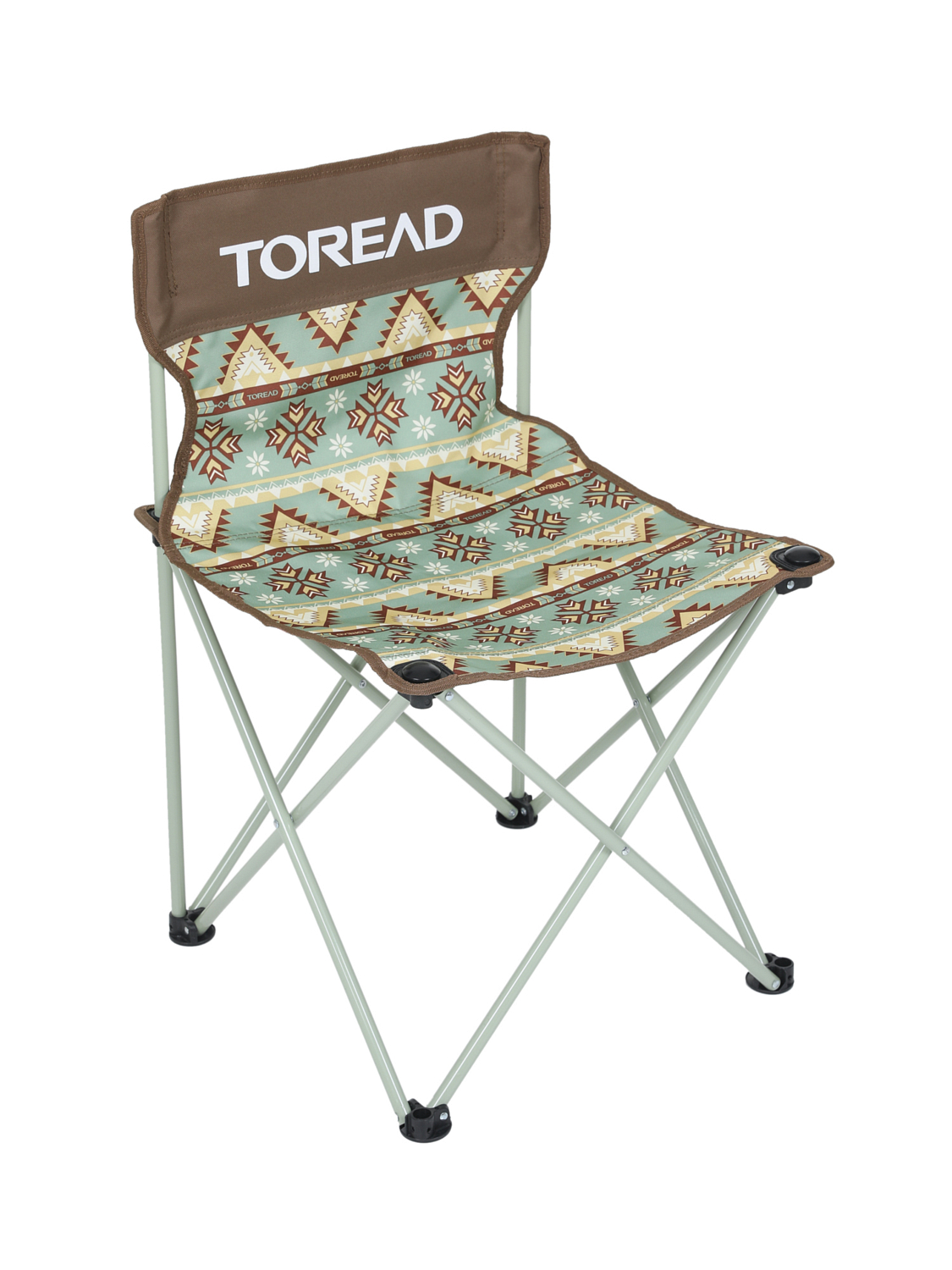 Стул Toread Folding chair Limestone green print brown