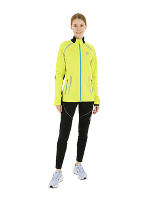 Куртка беговая ODLO Jacket FREQUENCY Sulphur Spring