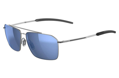 Очки солнцезащитные Bolle FLOW Silver Matte-Volt+Offshore Polarized