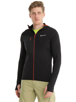 Толстовка для активного отдыха Montane Alpine Raid Hoodie Black