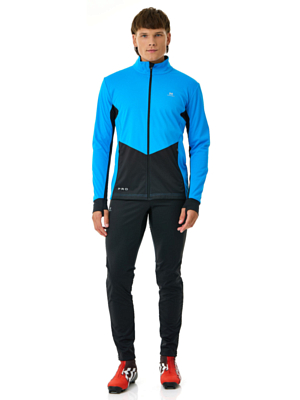 Куртка беговая Nordski Pro Light Blue/Black