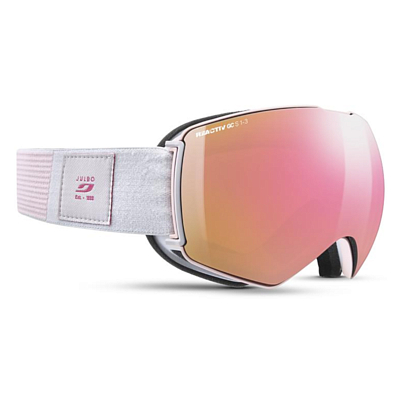 Маска горнолыжная Julbo Light Year Reactiv S1-3 Light Pink/Gray/Pink Flash