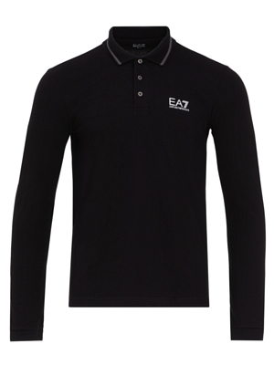 Рубашка EA7 Emporio Armani Train Core ID M Polo PQ ST LS Black