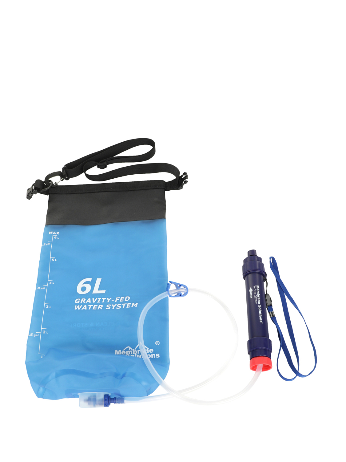 Фильтр для воды Membrane Solutions Gravity Water Filter Bag 6L