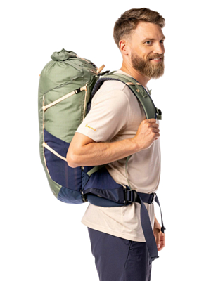 Рюкзак BACH Pack Molecule 30 (long) Sage Green/Midnight Blue