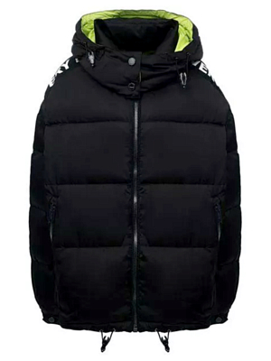 Куртка Jog dog 112104 Black/Lime