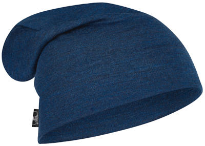 Шапка Buff Merino Heavyweight Hat Solid Denim