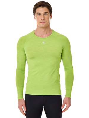 Футболка с длинным рукавом Nordski Pro Lime Green