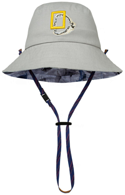 Панама Buff Play Booney Hat Sile Light Grey