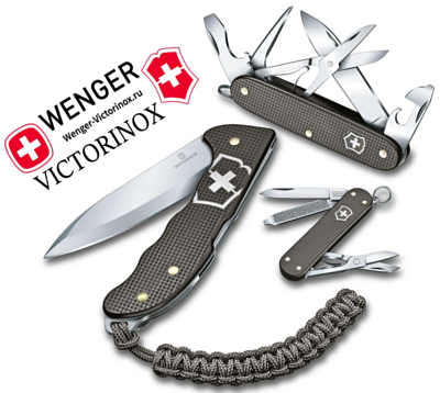 Нож Victorinox охотничий Hunter Pro Alox LE 2022 130 мм, 4 функции, с фиксатором лезвия серый