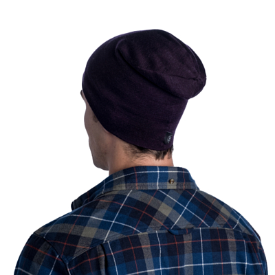 Шапка Buff Merino Heavyweight Hat Solid Denim