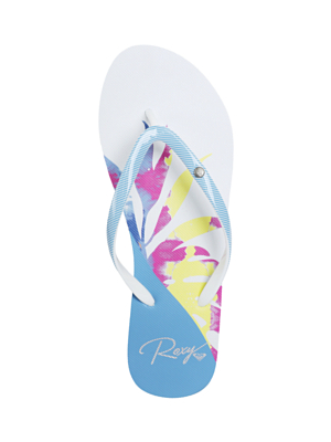 Сланцы Roxy Portofino Iii J Sndl Blue/White Print