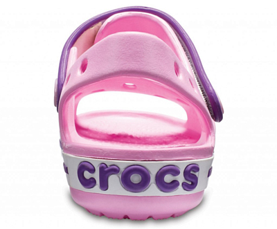 Сандалии Crocs Crocband Sandal Kids Carnation/Amethyst