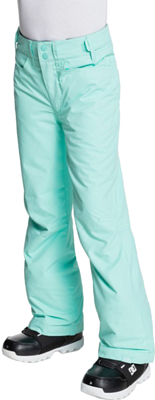 Брюки сноубордические детские Roxy Backyard Snow Pants Girl's Aruba Blue