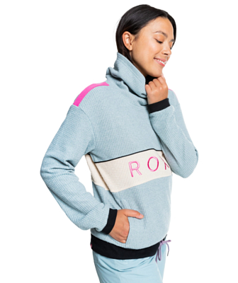 Джемпер Roxy Stillness - WarmFlight® Fleece Stone Blue