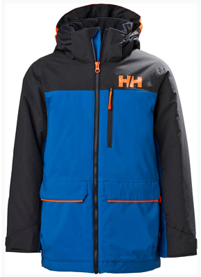 Куртка горнолыжная детская HELLY HANSEN 2020-21 Tornado Sonic Blue