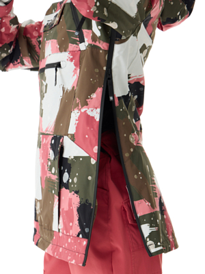 Куртка сноубордическая Анорак Rehall Vie-R Camo Abstract Rose