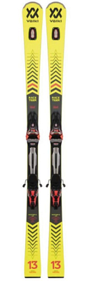 Горные лыжи с креплениями Volkl 2021-22 Racetiger SL + rMotion2 12 GW black red