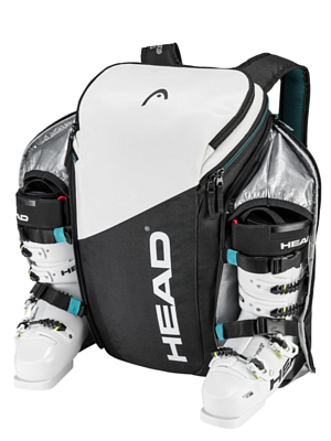 Рюкзак HEAD Rebels Racing 30L Black/White/Speed Blue