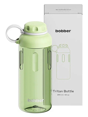 Бутылка Bobber Tritan Bottle 890 мл Mint Cooler