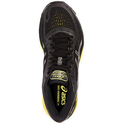 Беговые кроссовки элит Asics 2019 Gel-Nimbus 21 black/lemon spark