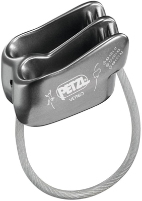 Спусковое-страховочное устройство PETZL Verso Gray