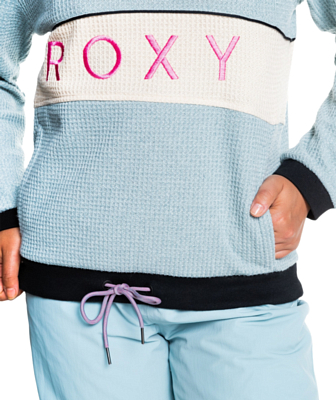 Джемпер Roxy Stillness - WarmFlight® Fleece Stone Blue