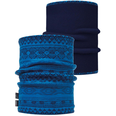 Бандана Buff REVERSIBLE POLAR NECKWARMER ATHOR HARBOR / NAVY