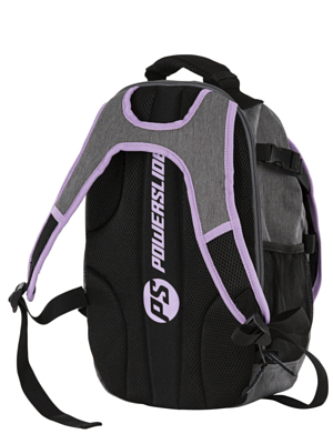 Рюкзак для роликов Powerslide Fitness Backpack Dark grey/Purple