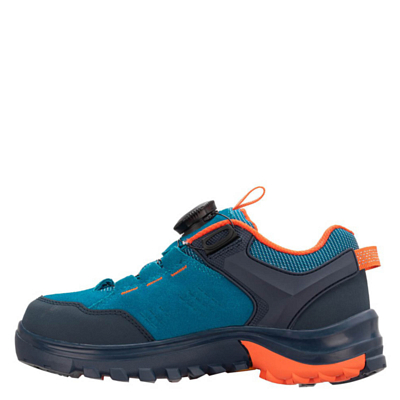 Ботинки детские Trollkids Kids Gjende Hiker Low Atlantic Blue/Dark Navy/Glow Orange