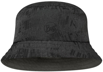 Панама Buff Travel Bucket Hat Gline Black-Grey