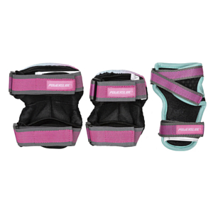 Комплект защиты для роликов Powerslide Kids Pro Girls Set Grey/Pink