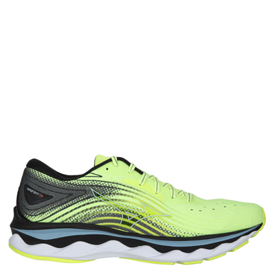 Mizuno Wave Sky 6 NeoLime Skywriting Black