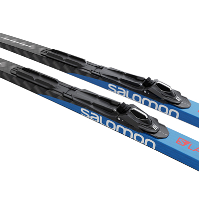 Беговые лыжи с креплениями SALOMON 2021-22 S/Lab Carbon Eskin Med+ Shin