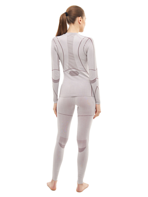 Комплект термобелья VIKING Gaja Turtle Neck Lady Set Grey