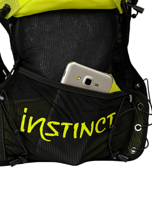 Жилет для бега Instinct X 10L With Flasks Black/Liime